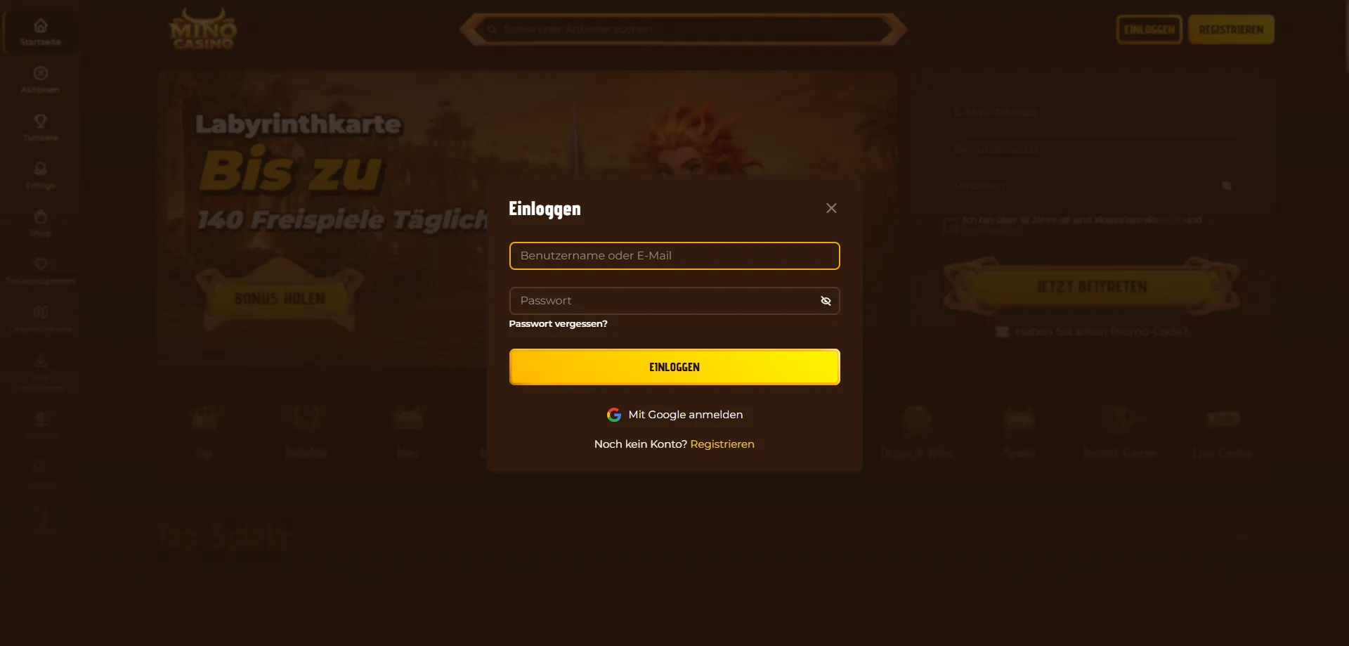 Mino Casino App Download – sicherer Zugang zum Konto