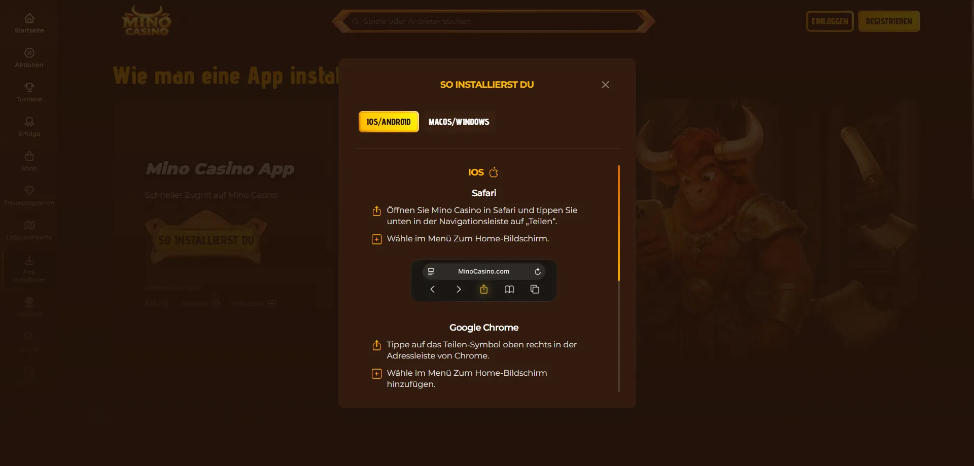 Mino Casino Sportwetten &ndash; Live-Wetten auf Fu&szlig;ball und mehr